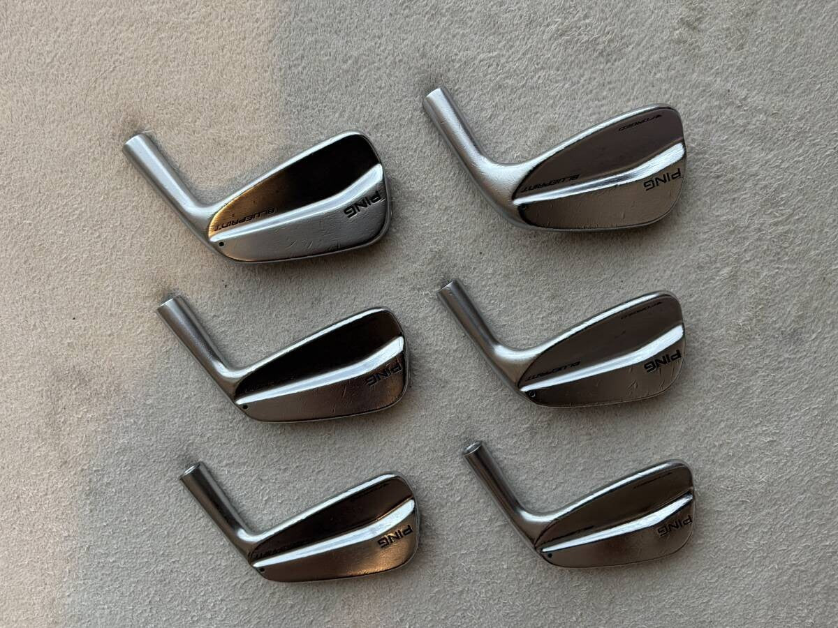 PING Blueprint Iron Set 5-PW W 6pcs Head Only Green Dot RH Golf Japan - photo 6