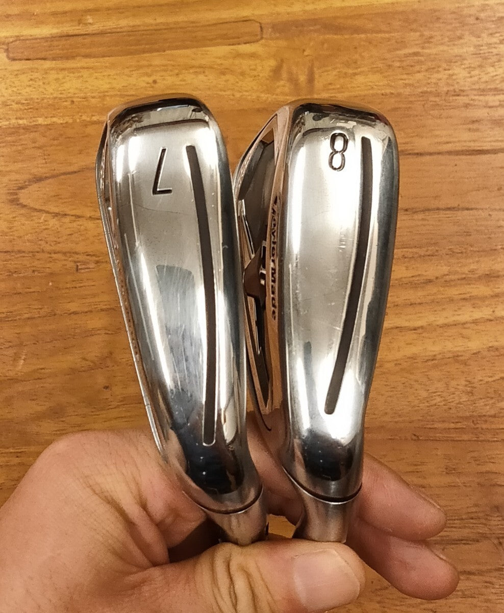 TaylorMade Qi4D Max Lite Iron Set 7-PW 4pcs Head Only RH Golf Japan - photo 3