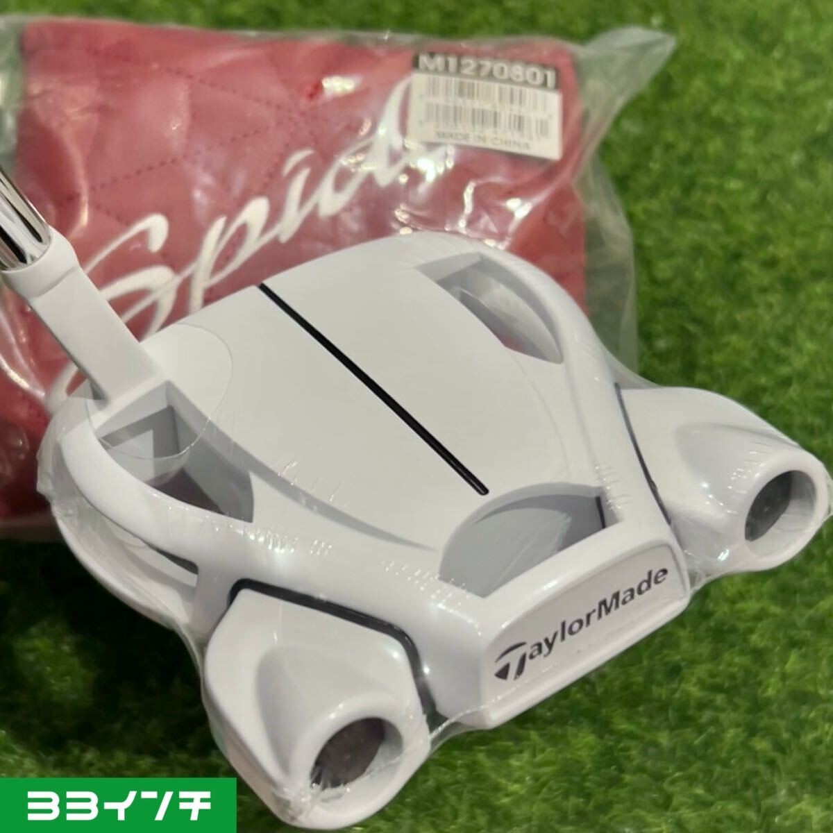 TaylorMade Spider Ghost White Small Slant Putter 33 inch RH Golf Japan - photo 1