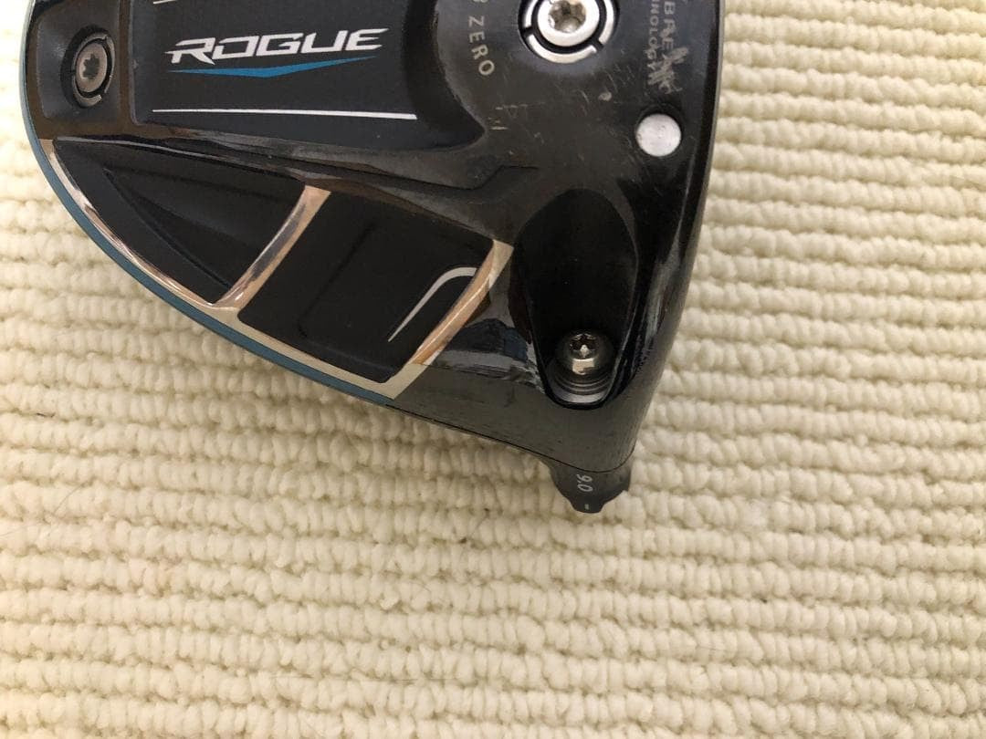 Callaway Rogue Sub Zero Driver Head 9 Deg Adjustable Head Only RH Japan - photo 5