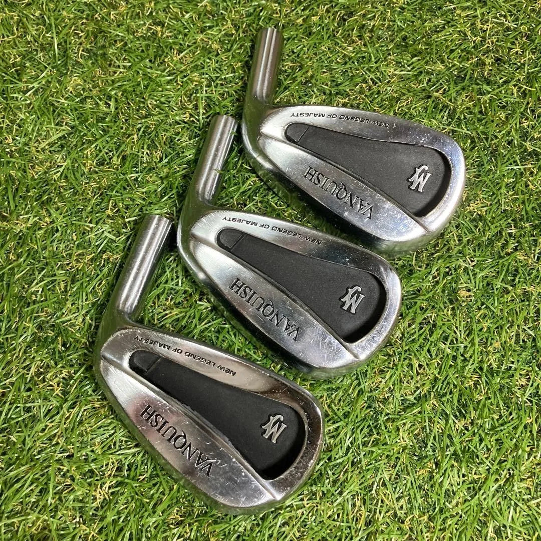 Majesty Vanquish Iron Set 6pc Head Only 6-PW RH Golf Club Japan Spec - photo 7