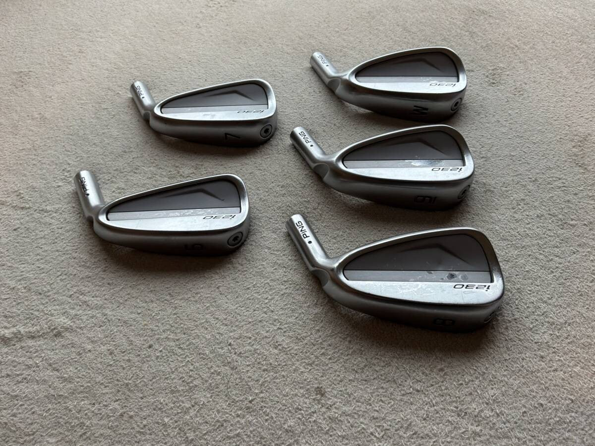 PING i230 Iron Set 6-PW W 5pcs Head Only Black Dot RH Golf Japan - photo 4
