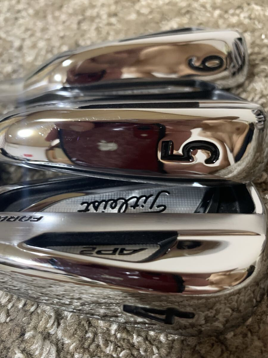 Titleist AP2 714 Forged Iron Set 4-PW 7pcs Head Only RH Golf Japan - photo 8