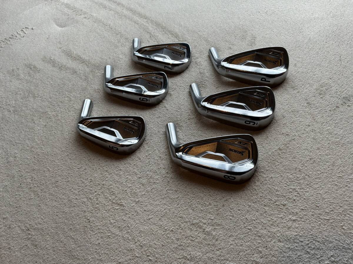 Srixon ZX7 Mk2 Iron Set 5-PW 6pcs Head Only RH Golf Club Japan - photo 2
