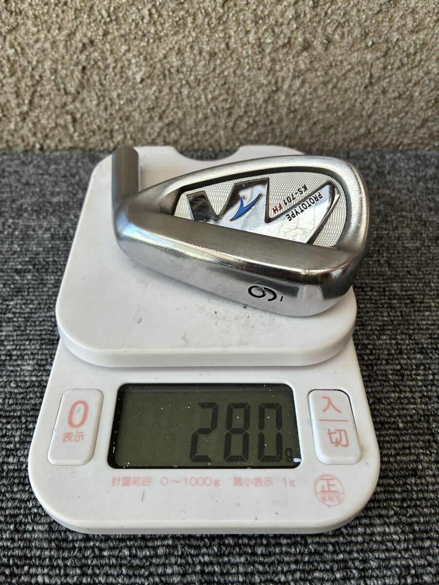 Akira Prototype KS-701FH Iron Set 5-PW 6pcs Head Only RH Golf Japan - photo 8