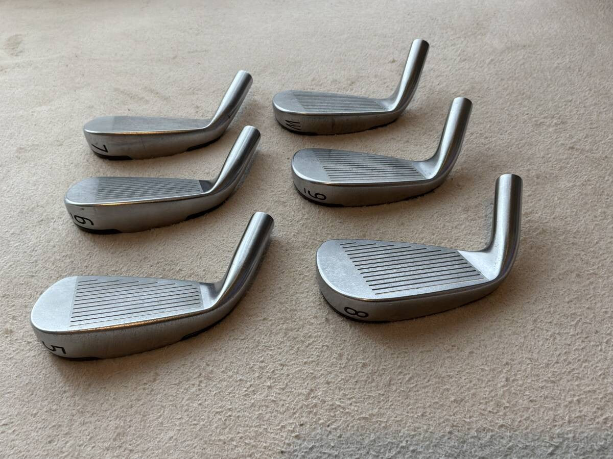 PXG 0311 P GEN5 Iron Set 5-PW 6pcs Head Only RH Golf Club Japan - photo 9