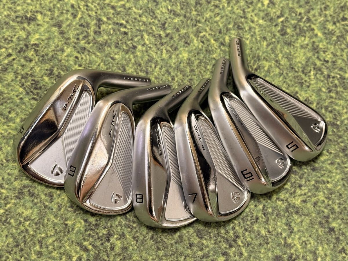 TaylorMade P7MC Iron Set 5-PW 6pcs Head Only RH Golf Club Japan Spec - photo 5